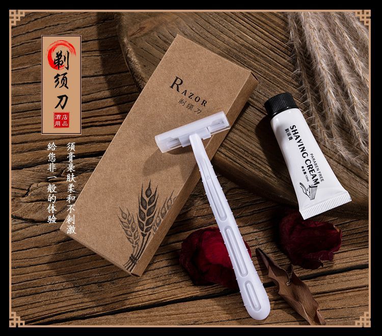 Hotel Disposable Toiletries Five Hotel Toothbrush Toothpaste Set Bed & Breakfast Soft Hair Tooth-Cleaners