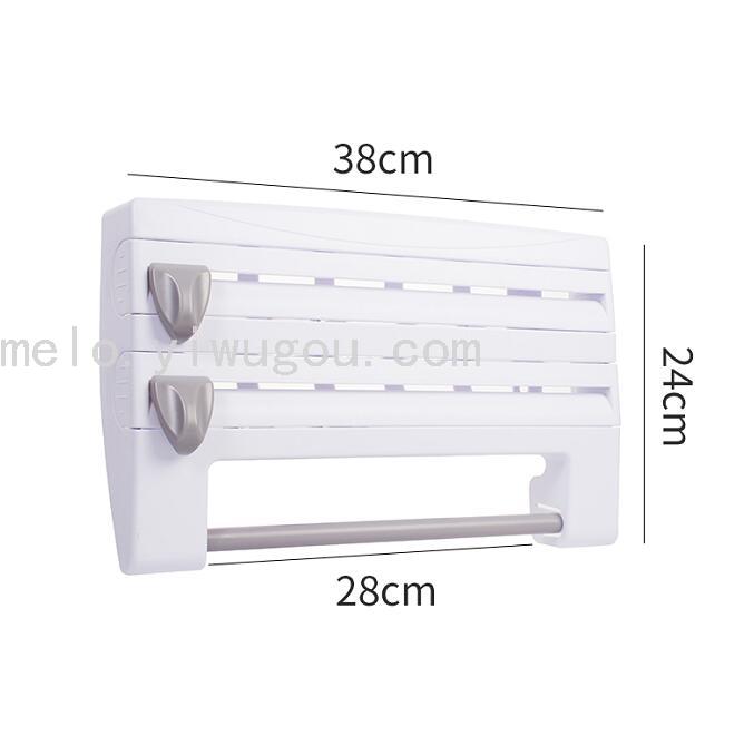 Multifunctional Plastic Wrap Tissue Holder 323