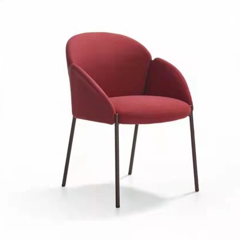 Nordic Light Luxury Chair Backrest Bedroom Girls&#039; Home Internet Celebrity Makeup Stool Dressing Table Manicure Simple Ins Style