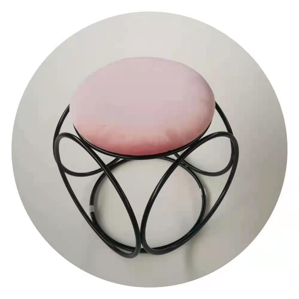 Modern Minimalist Nordic Girl Bedroom Dressing Stool Subnet Red Chair Ins Manicure Makeup Stool Light Luxury Dining Stool
