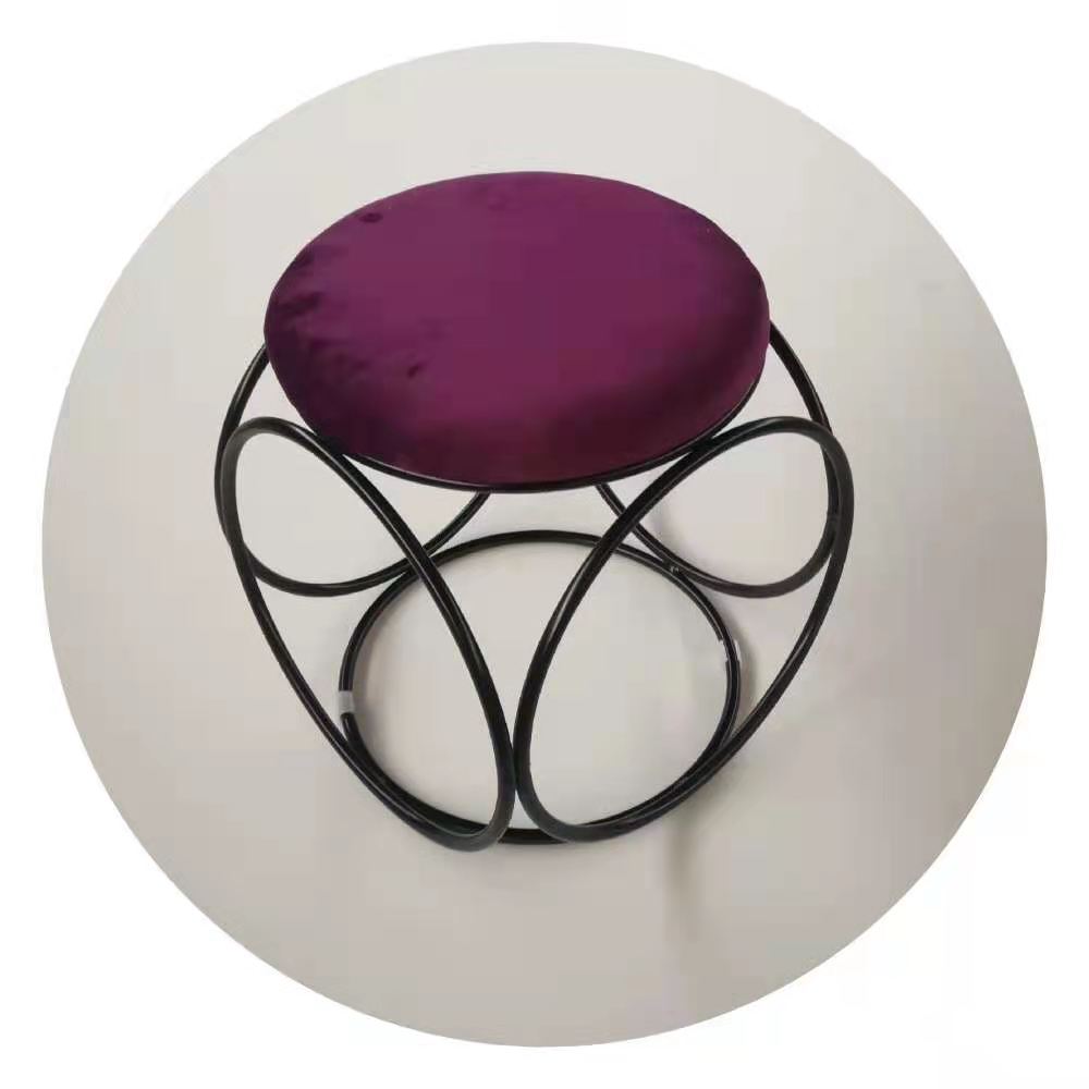 Modern Minimalist Nordic Girl Bedroom Dressing Stool Subnet Red Chair Ins Manicure Makeup Stool Light Luxury Dining Stool