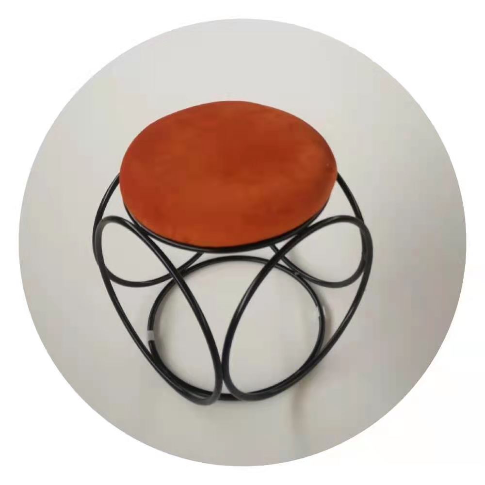 Modern Minimalist Nordic Girl Bedroom Dressing Stool Subnet Red Chair Ins Manicure Makeup Stool Light Luxury Dining Stool