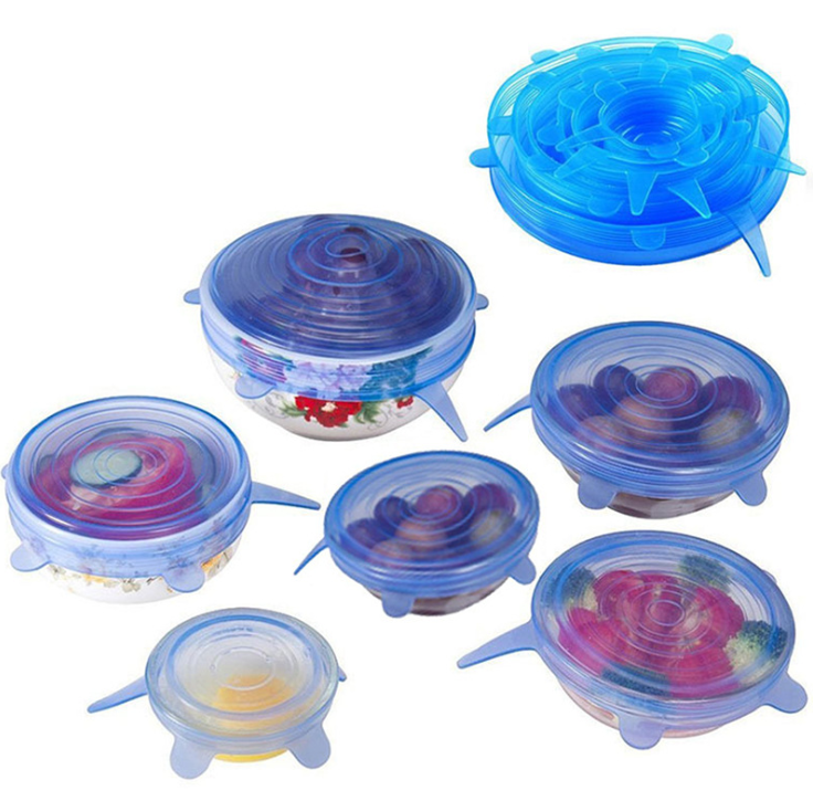 Vacuum Sealed Plastic Wrap Lid for Airtight Container Bowl Cover 12-Piece Set Vacuum Sealed Plastic Wrap Lid for Airtight Container Bowl Cover 12-Piece Set