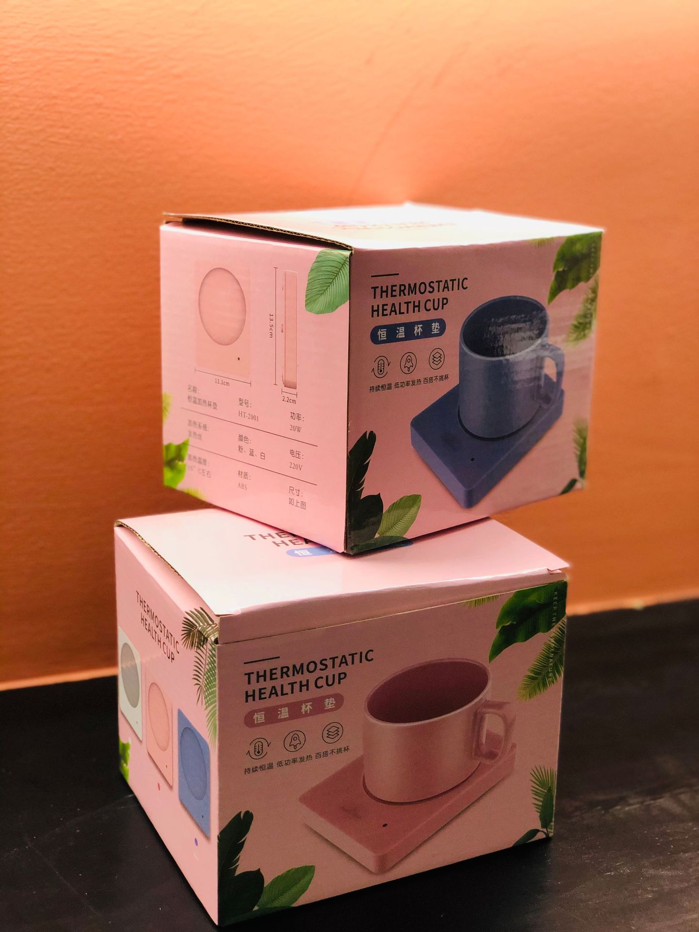 New Warm Cup Manufacturers Thermal Cup Pad 55 Degrees Heating Coaster Automatic Thermal Insulation Cup Warming Holder Hot Milk Cup Warmer