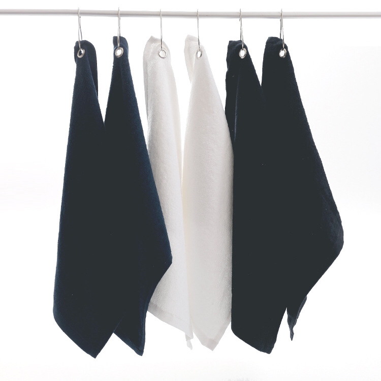 Sports hook golf towel thickened cotton cut velvet towel custom-made gym towel 40*32 Sports hook golf towel thickened cotton cut velvet towel custom-made gym towel 40*32