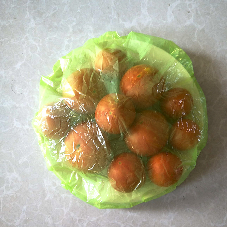 Wholesale Solid Color Plastic Bowl Cover Transparent Dust Cover Wholesale Plastic Transparent Food Cover PE Plastic Bowl Plastic Wrap