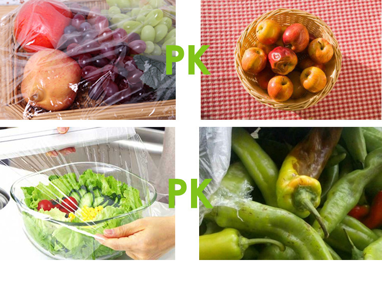 Plastic Wrap Factory Wholesale Freshness Protection Package Garbage Bag Xintiandi Xintiandi Running Stall PE Plastic Wrap Large Roll