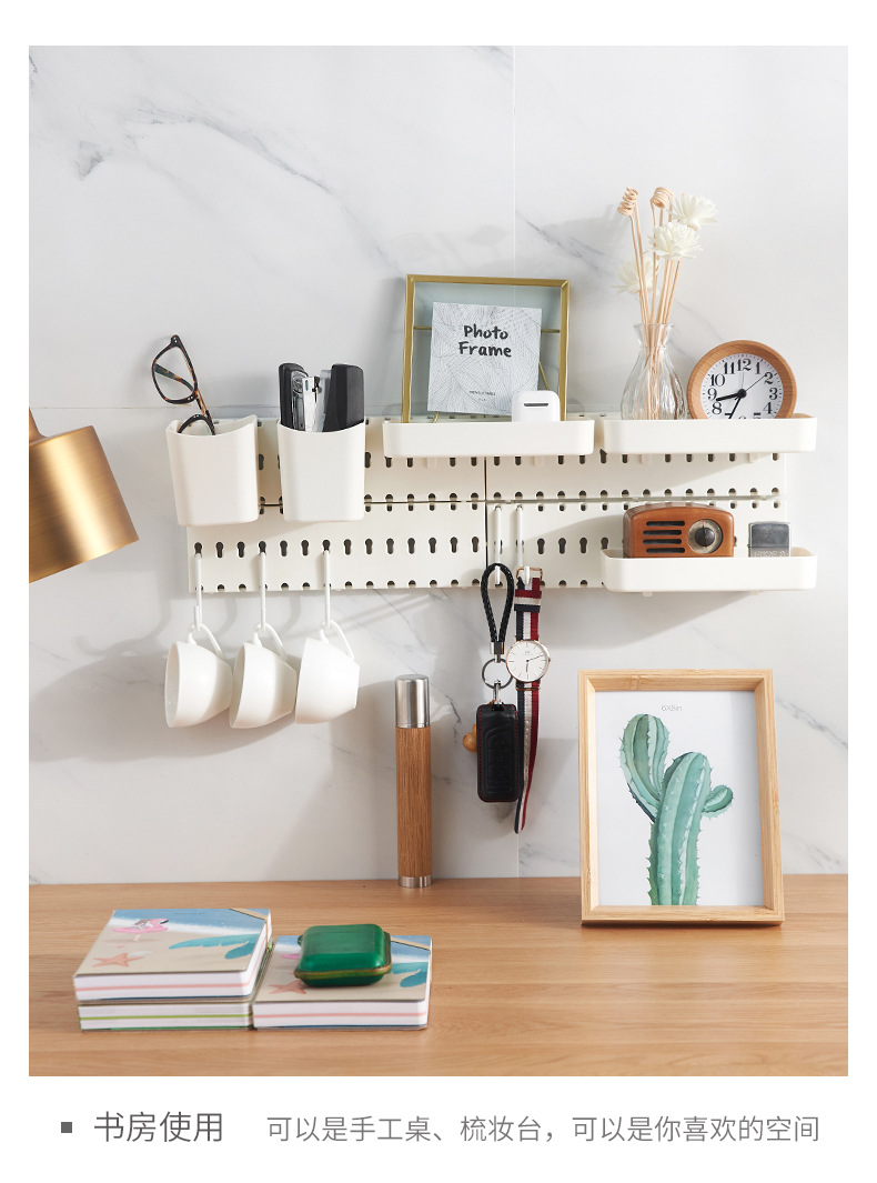 Plastic Wire-Wrap Board Bathroom Kitchen No Punching on Walls Storage Rack Living Room Bedroom Wall Storage Ledge Wall Hanging Plastic Wire-Wrap Board Bathroom Kitchen No Punching on Walls Storage Rack Living Room Bedroom Wall Storage Ledge Wall Hanging