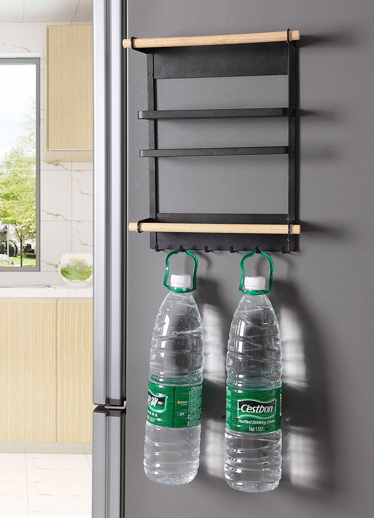 Japanese Iron Craft Refrigerator Storage Rack Magnetic Kitchen Storage Washing Machine Sidewall Hanger Plastic Wrap Tissue Storage Rack Japanese Iron Craft Refrigerator Storage Rack Magnetic Kitchen Storage Washing Machine Sidewall Hanger Plastic Wrap Tissue Storage Rack