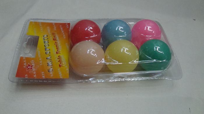 Double bubble touch color blister card PP plastic toys table tennis Double bubble touch color blister card PP plastic toys table tennis