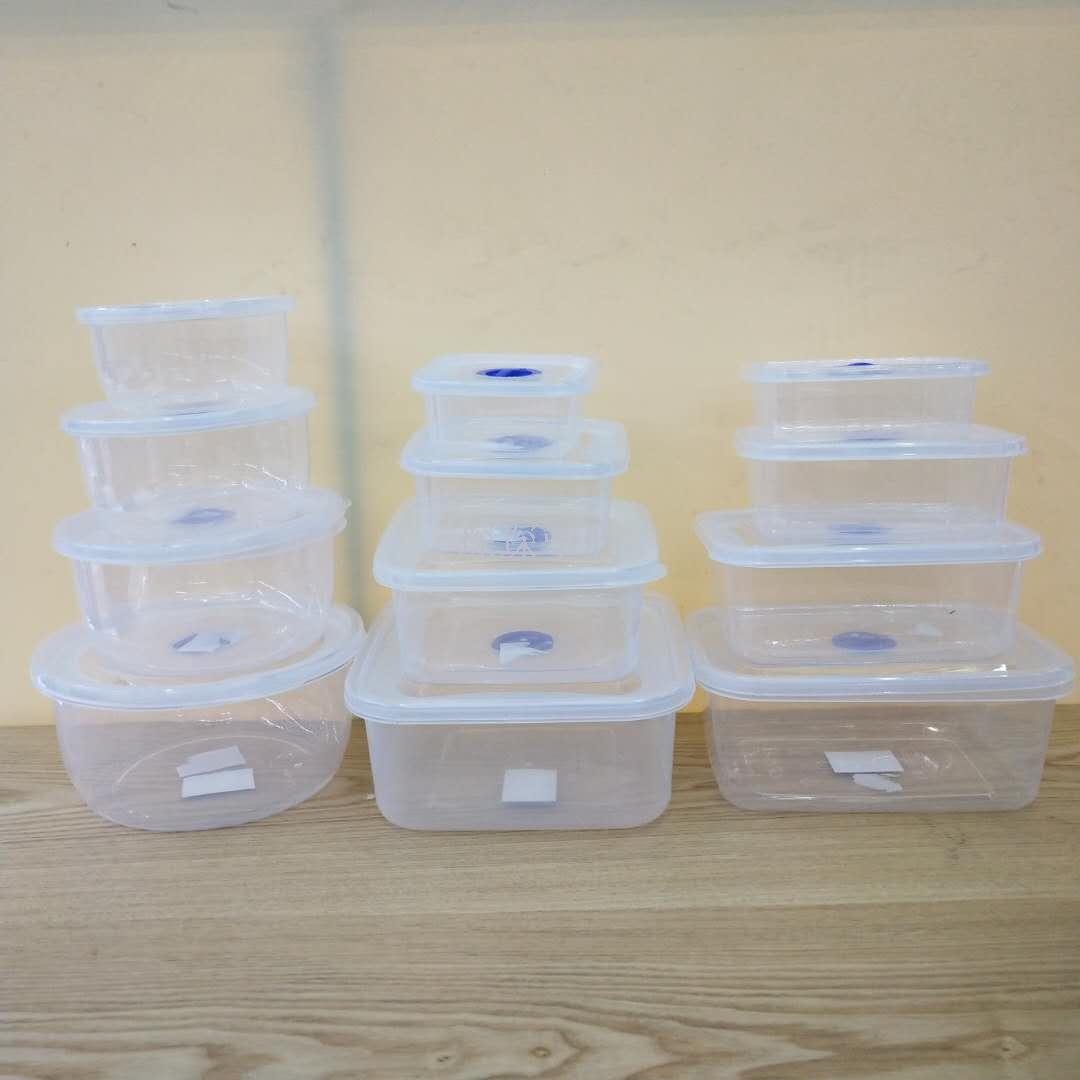 Plastic wrap box with air hole can microwave oven box 931-18038.
