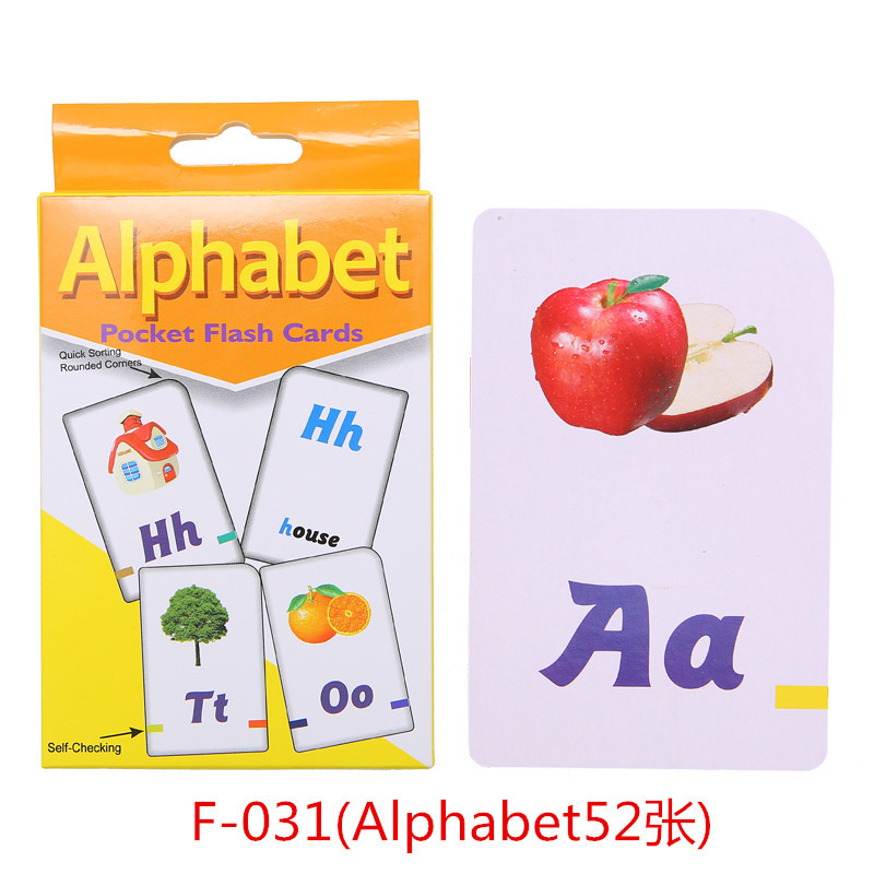 Children's English Enlightening Early Education Card Educational Toy Baby Reading Picture Literacy Study Table Game Card Cross-Border Supply Children's English Enlightening Early Education Card Educational Toy Baby Reading Picture Literacy Study Table Game Card Cross-Border Supply