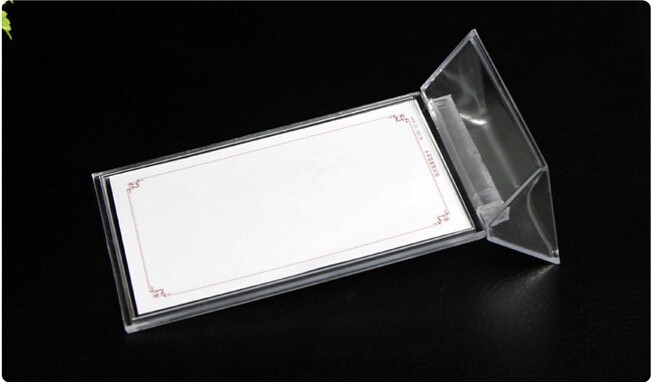 High table sign speaker type / I / I take the card / display / name / post card
