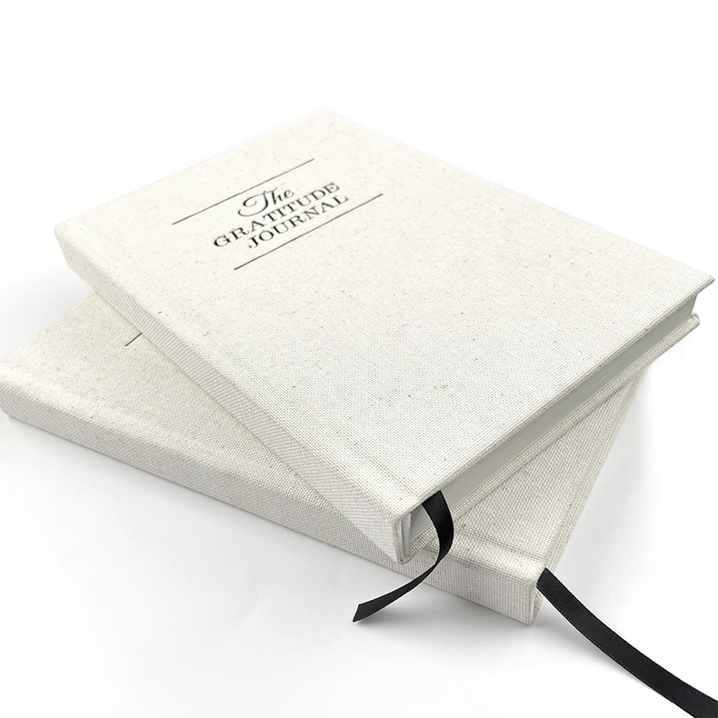 In Stock Wholesale English Version Gratitude Diary Foreign Trade Self-Discipline Clock-in Schedule Book Plan Notebook Stationery