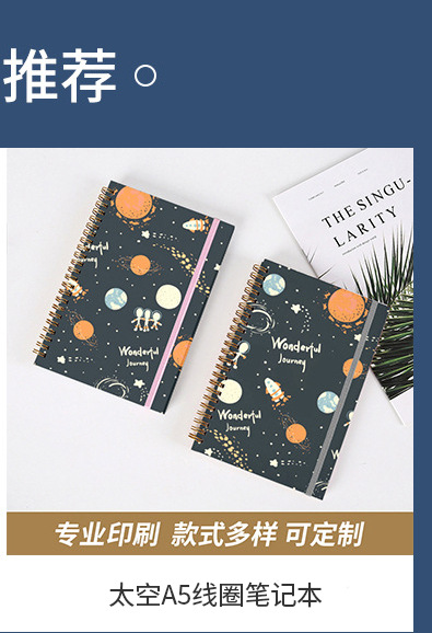 In Stock Wholesale English Version Gratitude Diary Foreign Trade Self-Discipline Clock-in Schedule Book Plan Notebook Stationery