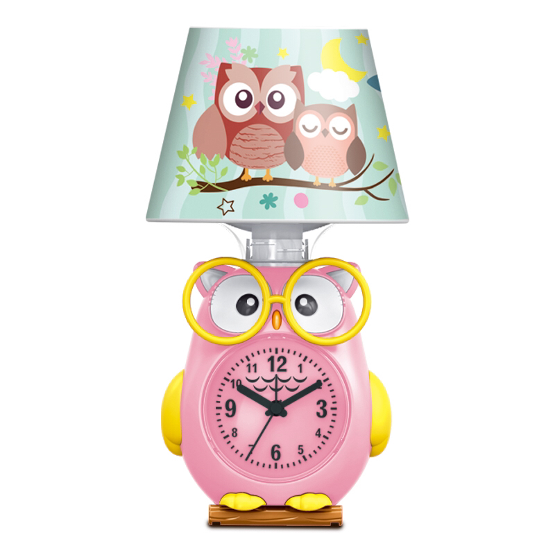 Haotao Shangpin HT-MH9057 Owl Clock Table Lamp