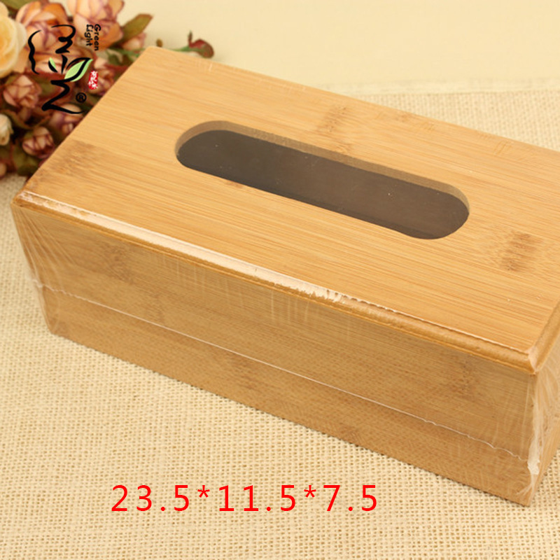 European-Style Creative Tissue Box Simple Wooden Large Tissue Box Tissue Box Elegant Tissue Cover Customizable Wholesale