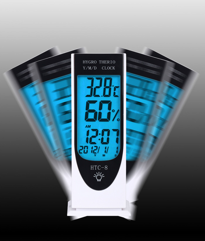 Indoor temperature Home electronic high-precision thermometer Multi-function luminous mute alarm clock Indoor temperature Home electronic high-precision thermometer Multi-function luminous mute alarm clock