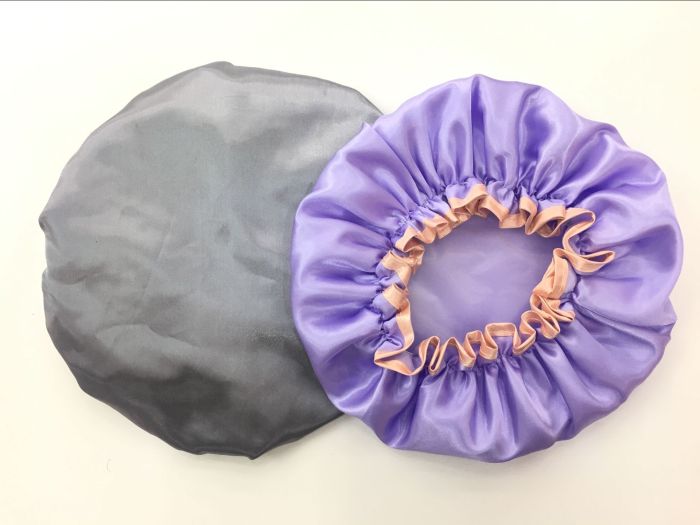 Factory direct monochrome double waterproof bath cap thick anti-oil anti-soot shower cap makeup carding hat Factory direct monochrome double waterproof bath cap thick anti-oil anti-soot shower cap makeup carding hat