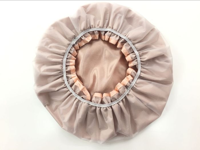 Factory direct monochrome double waterproof bath cap thick anti-oil anti-soot shower cap makeup carding hat Factory direct monochrome double waterproof bath cap thick anti-oil anti-soot shower cap makeup carding hat