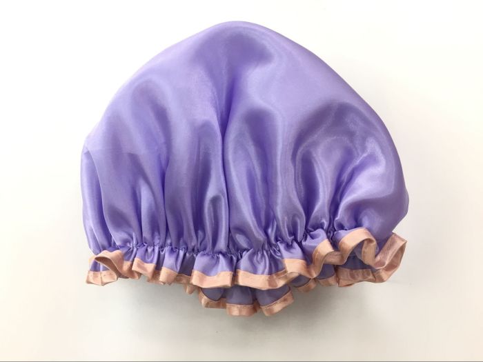 Factory direct monochrome double waterproof bath cap thick anti-oil anti-soot shower cap makeup carding hat Factory direct monochrome double waterproof bath cap thick anti-oil anti-soot shower cap makeup carding hat