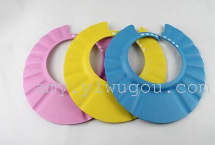 Earmuff child shower Cap shampoo Cap adjustable shower Cap