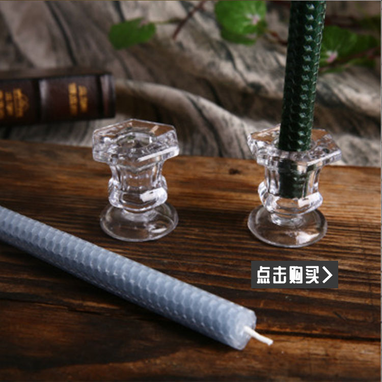 Candle Glass Handmade Empty Candle Cup Candlestick Homemade Aromatherapy Candle Cup DIY Aromatherapy Candle Bottle with Lid