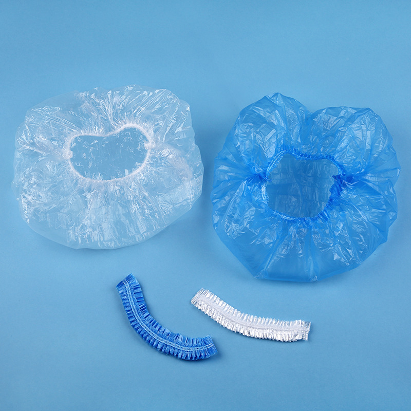 100 women adult fitted with waterproof bath cap kitchen cap disposable thick cover shower cap shower cap