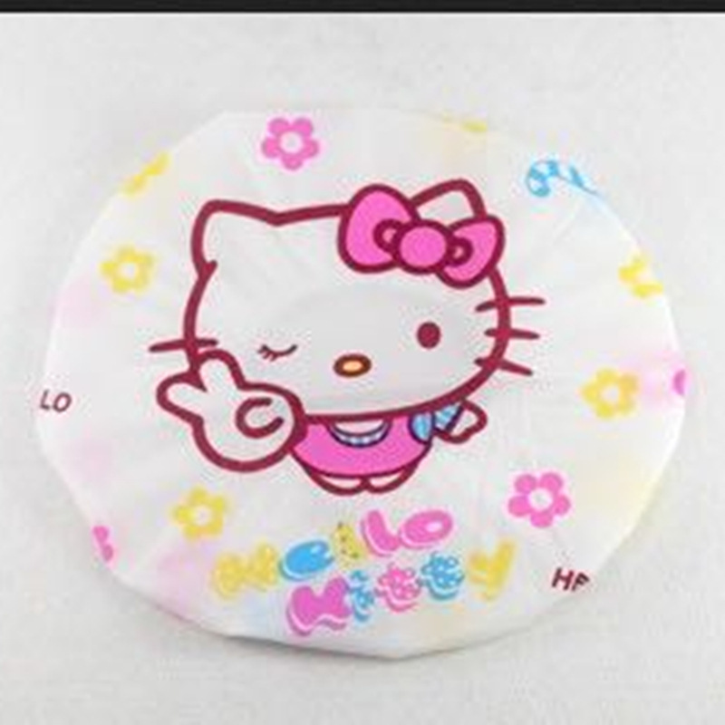 Shower cap Waterproof cap thickened adult female shower cap Children&#039;s Cute cap Kitchen range hood pack mail