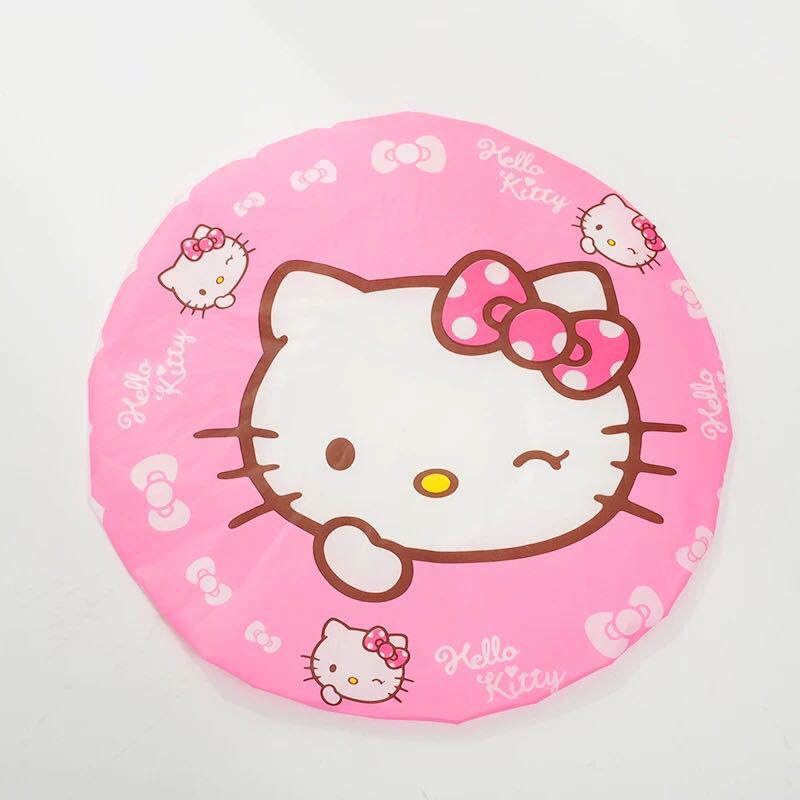 Shower cap Waterproof cap thickened adult female shower cap Children's Cute cap Kitchen range hood pack mail
