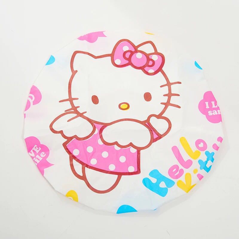 Shower cap Waterproof cap thickened adult female shower cap Children's Cute cap Kitchen range hood pack mail