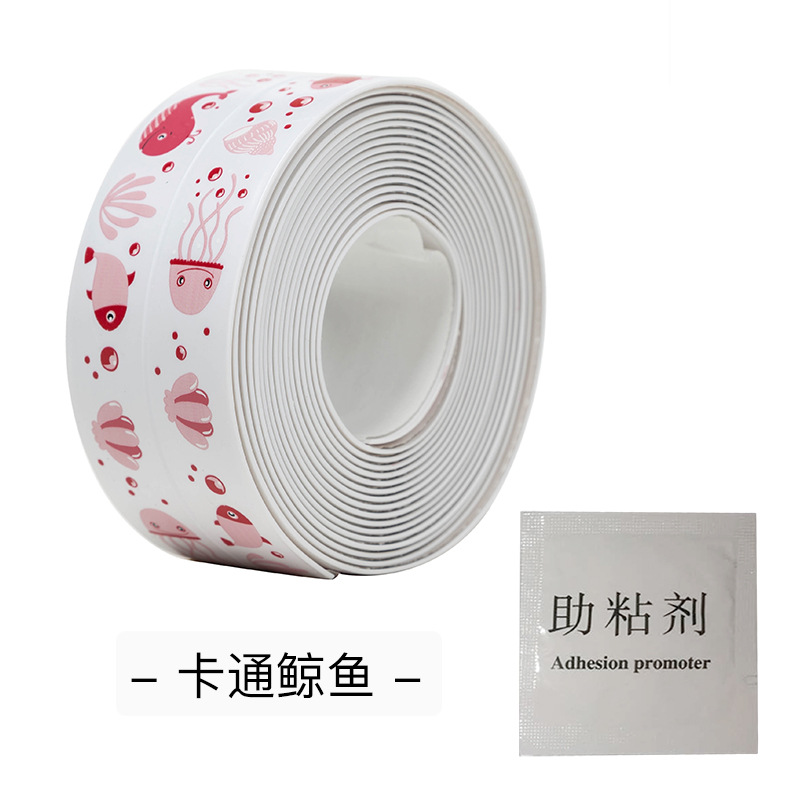 Home Kitchen and Bathroom Waterproof Tape Corner Line Anti-Mildew Waterproof Paste Kitchen and Bathroom Waterproof Mildewproof Tape Home Kitchen and Bathroom Waterproof Tape Corner Line Anti-Mildew Waterproof Paste Kitchen and Bathroom Waterproof Mildewproof Tape