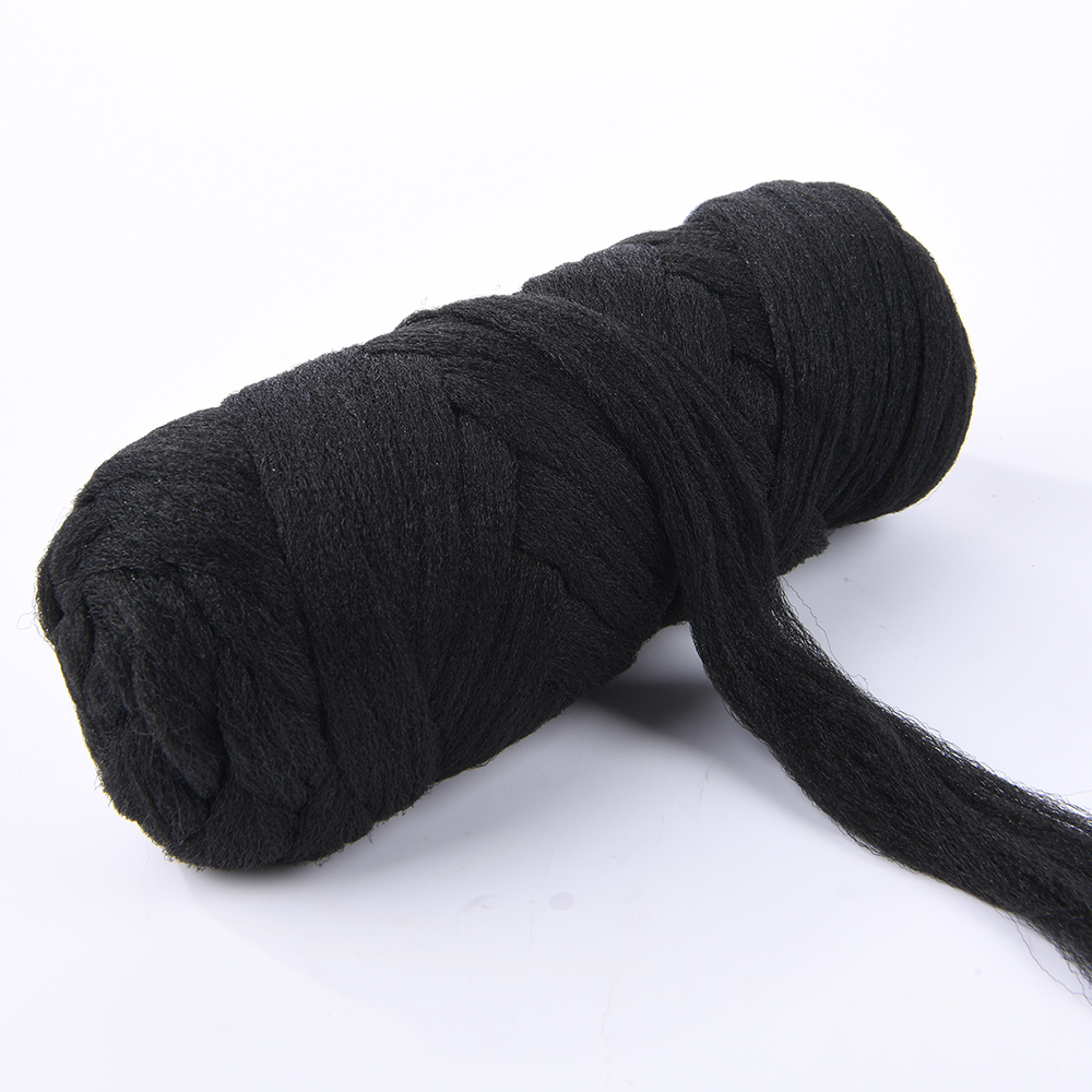 Wholesale Polypropylene Yarn High Quality Hairpiece Polypropylene Fiber Hair Weaving Hair Extension Wool 