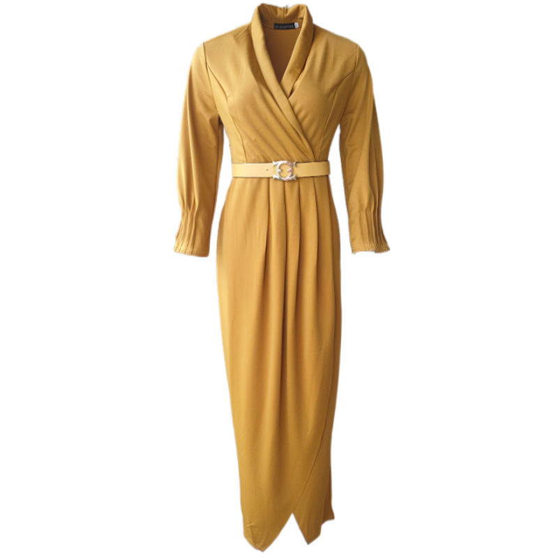 Amazon Hot 2021 Spring and Autumn Women's Clothing plus Size African Fashion European and American Style Women's Clothing Elegant Commuter Dress Amazon Hot 2021 Spring and Autumn Women's Clothing plus Size African Fashion European and American Style Women's Clothing Elegant Commuter Dress