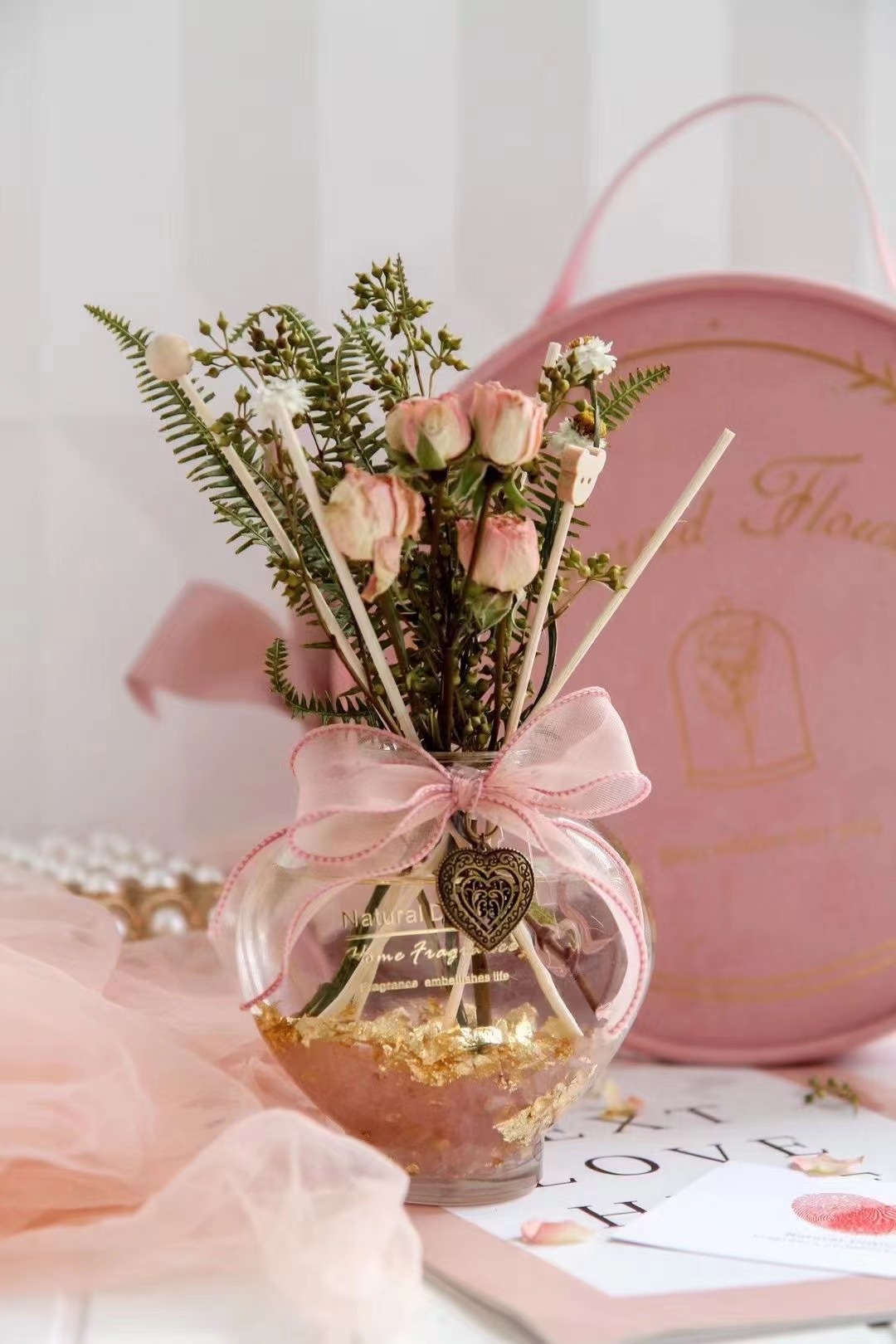 Flower FireFree Aromatherapy African Chrysanthemum Champagne Flower Freesia New Home Indoor Teacher's Day Flower Gift