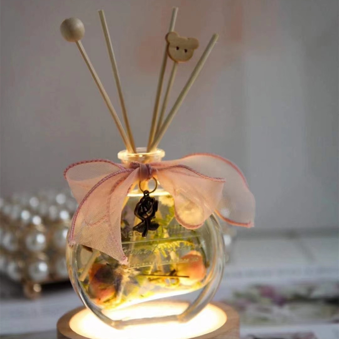 Flower FireFree Aromatherapy African Chrysanthemum Champagne Flower Freesia New Home Indoor Teacher's Day Flower Gift