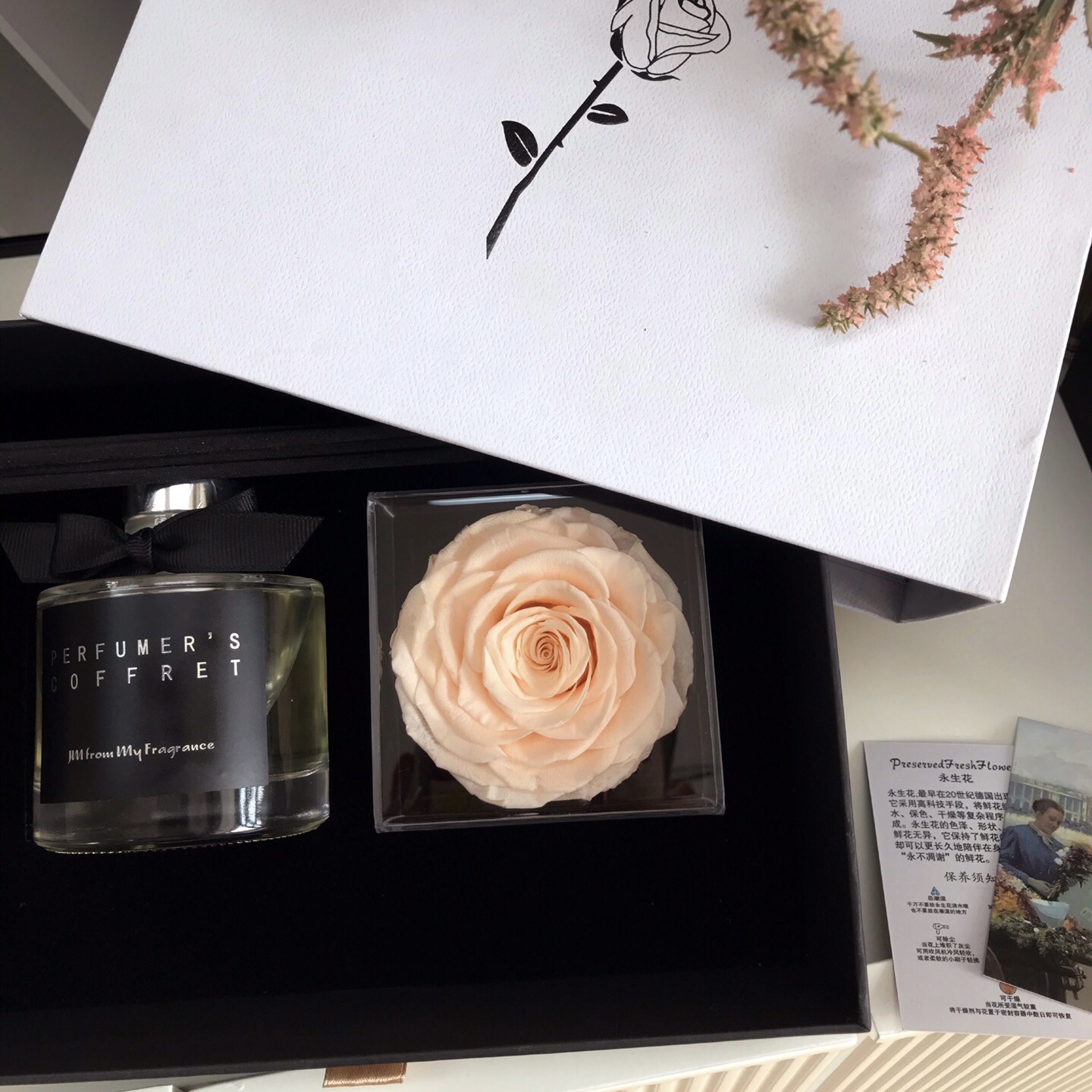 Flower FireFree Aromatherapy African Chrysanthemum Champagne Flower Freesia New Home Indoor Teacher's Day Flower Gift