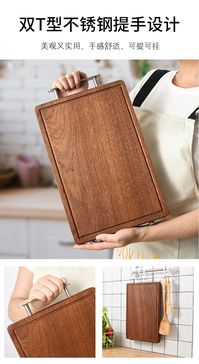 Wood African Congo Ebony Cutting Board Whole Wooden Cutting Board Cutting Board Wooden Home Chopping Board Cutting Board