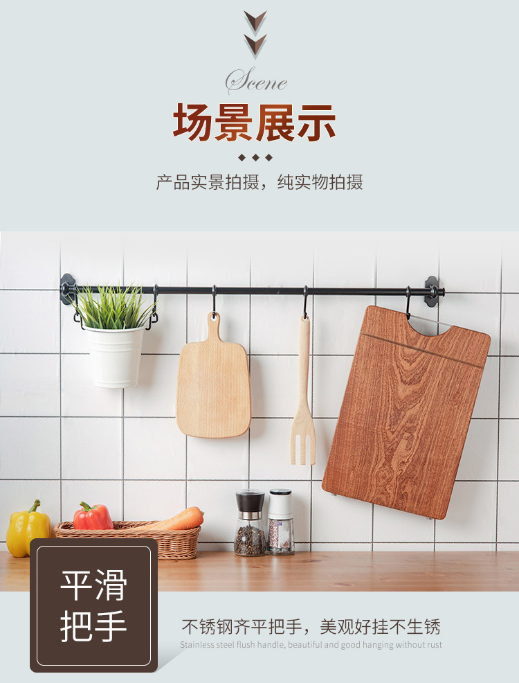 Whole Wood African Congo Ebony Chopping Board Solid Wood Chopping Board Kitchen Household Chopping Board Cutting Board