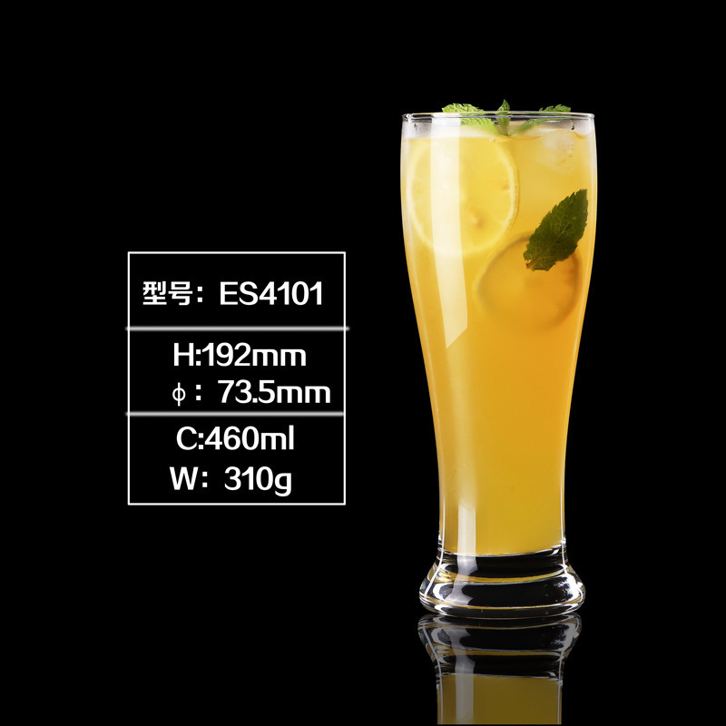 Green Apple Beer Glass Fruit Drink Cup Mouthwash Glass Cup Milk Tea Hot Drinks Cup Capacity 400ml