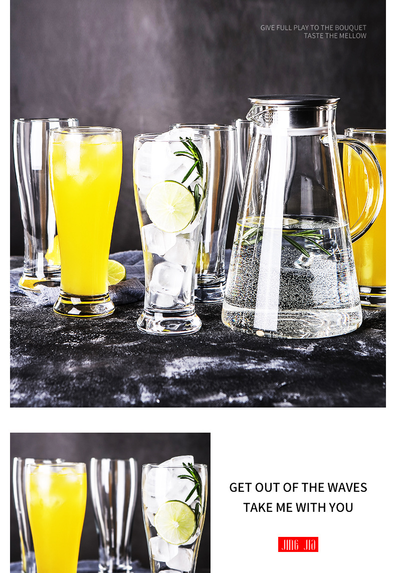 Green Apple Beer Glass Fruit Drink Cup Mouthwash Glass Cup Milk Tea Hot Drinks Cup Capacity 400ml
