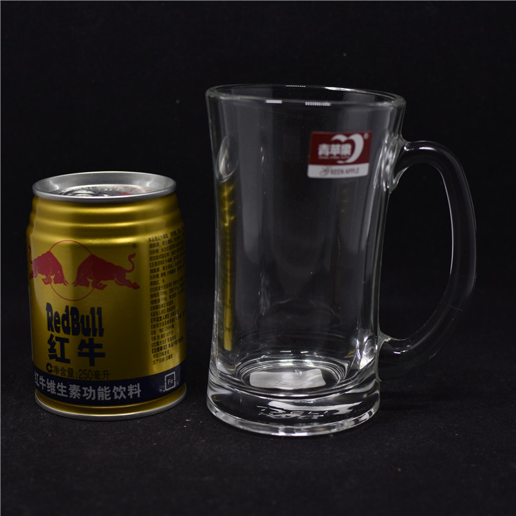 Wholesale Green Apple Glass Cup Gift Cup Beer Handle Cup Ear Cups Pineapple Cup Zb97