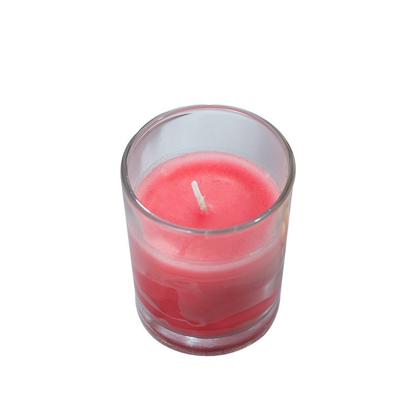 Hot Sale Aromatherapy Candle Glass Cup Smokeless Glass Candle Birthday Show Love Gift Wedding Decoration Wholesale