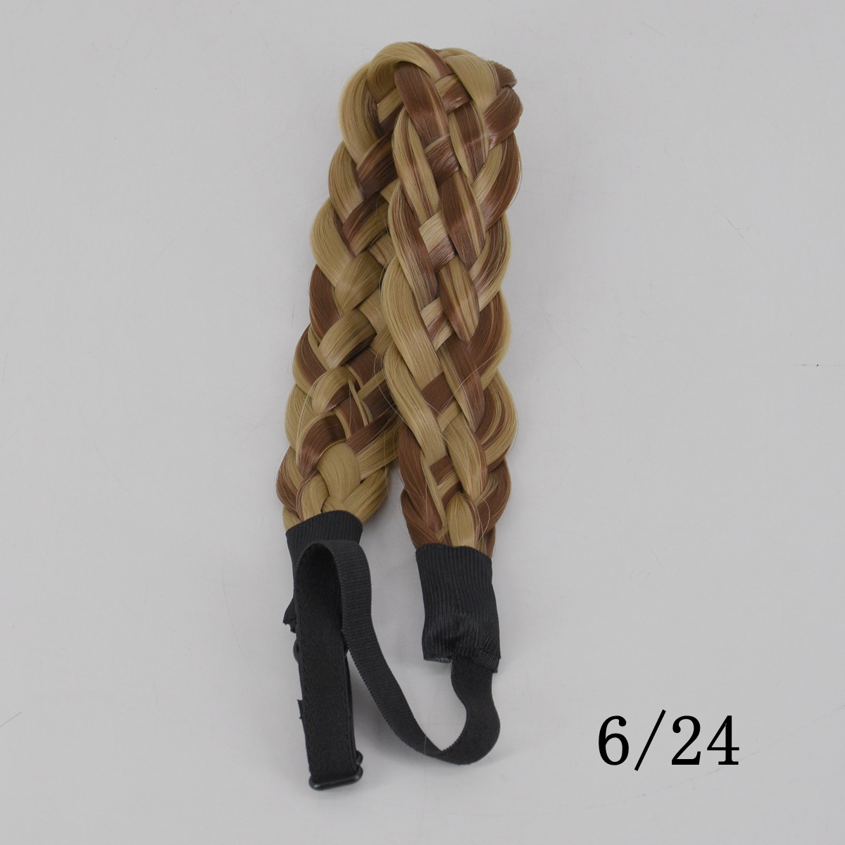 European and American Foreign Trade Five-Strand Braid Factory Wholesale Handmade High-Temperature Fiber Five-Strand False Braids Wig