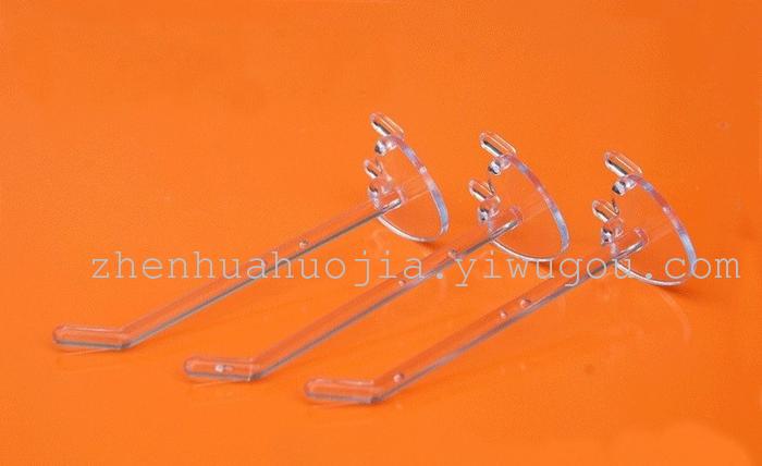 Transparent Plastic Hook Hook 5cm Long: Apple Hook, Heart-Shaped Hook, Slot Plate Hook Transparent Plastic Hook Hook 5cm Long: Apple Hook, Heart-Shaped Hook, Slot Plate Hook