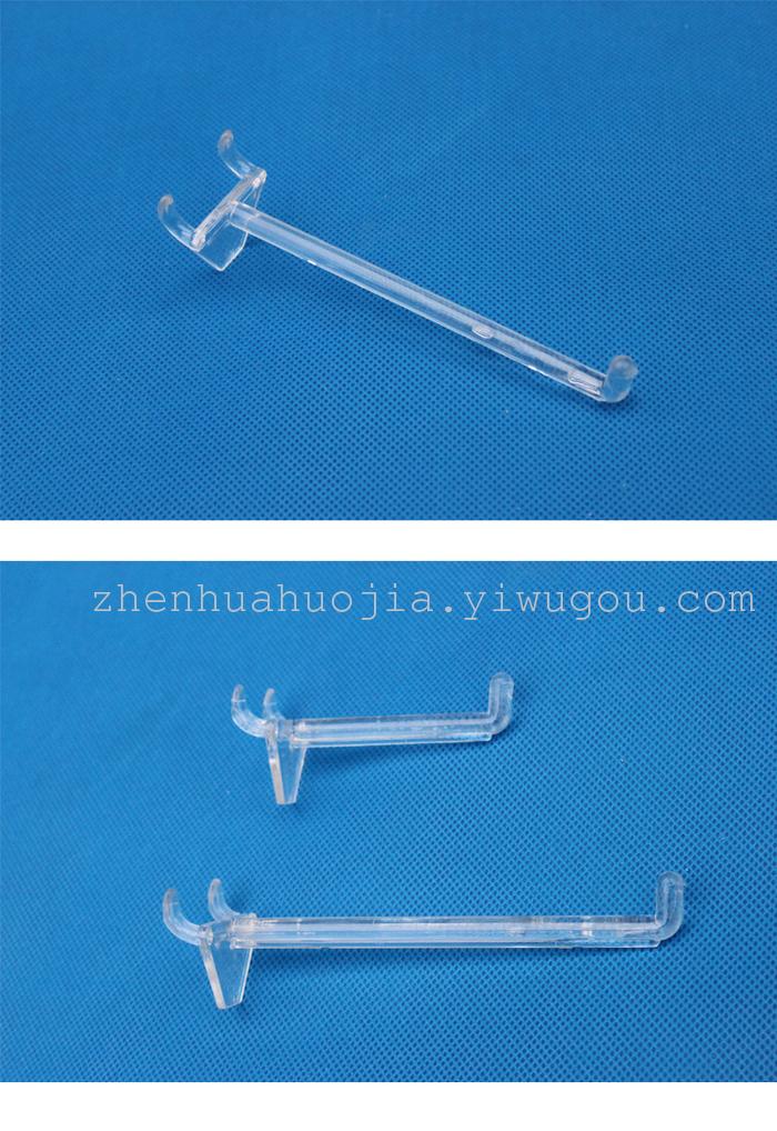 Transparent Plastic Hook Hook 5cm Long: Apple Hook, Heart-Shaped Hook, Slot Plate Hook Transparent Plastic Hook Hook 5cm Long: Apple Hook, Heart-Shaped Hook, Slot Plate Hook