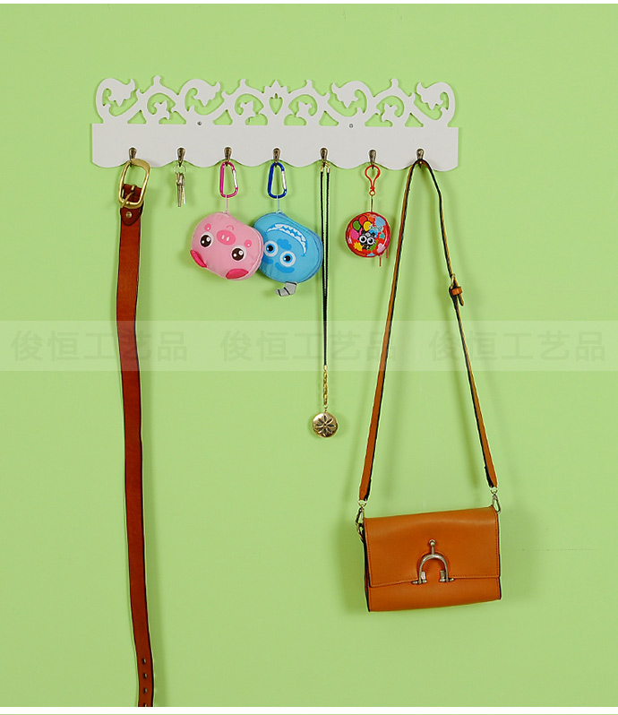 Creative Hollow Carved Hook Wood-Plastic Plate Decorative Wall-Mounted Wall Coat Creative Bg015 Creative Hollow Carved Hook Wood-Plastic Plate Decorative Wall-Mounted Wall Coat Creative Bg015
