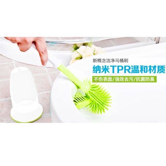 Toilet with base durable Toilet brush creative nanometer soft wool Toilet wiper rack set brush Toilet with base durable Toilet brush creative nanometer soft wool Toilet wiper rack set brush