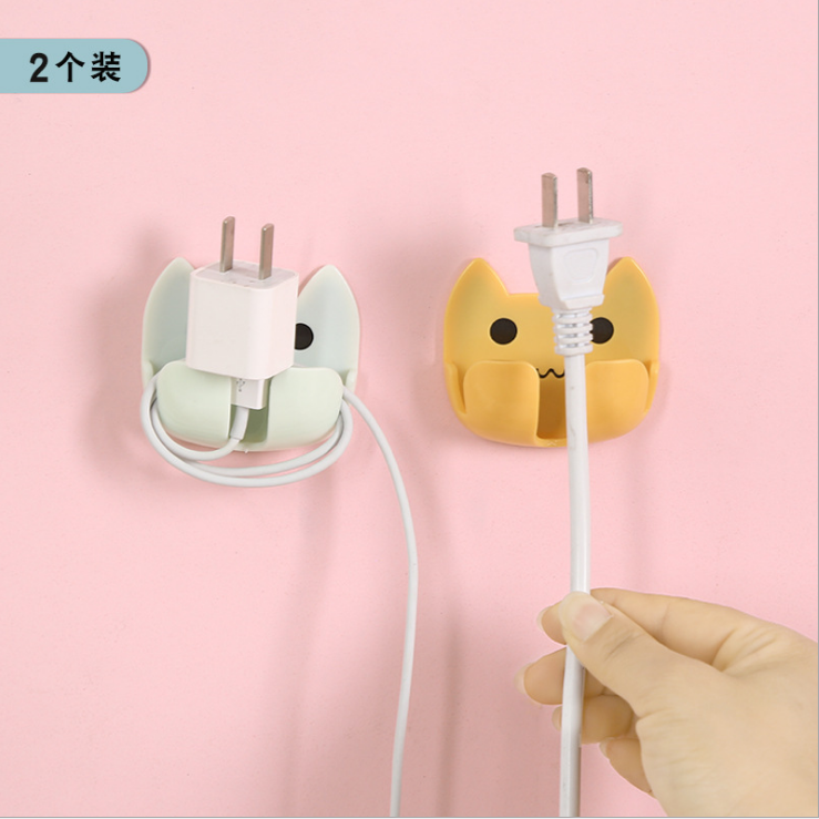 Simple Hook Kitchen Paste Hook Hook Toothbrush Holder Cartoon Socket Plug Receiving Hook Hook
