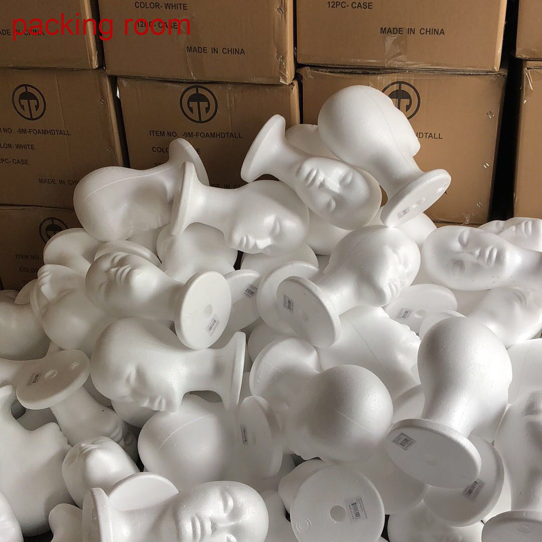 Foam Head Mannequin Head Model Head Female Mannequin Head Male and Female Mannequin Head Foam Avatar Hat Wig Glasses Props Display Foam Head Mannequin Head Model Head Female Mannequin Head Male and Female Mannequin Head Foam Avatar Hat Wig Glasses Props Display
